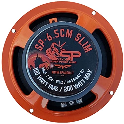 2 SP AUDIO SP6.5CM-SLIM midrange altoparlanti