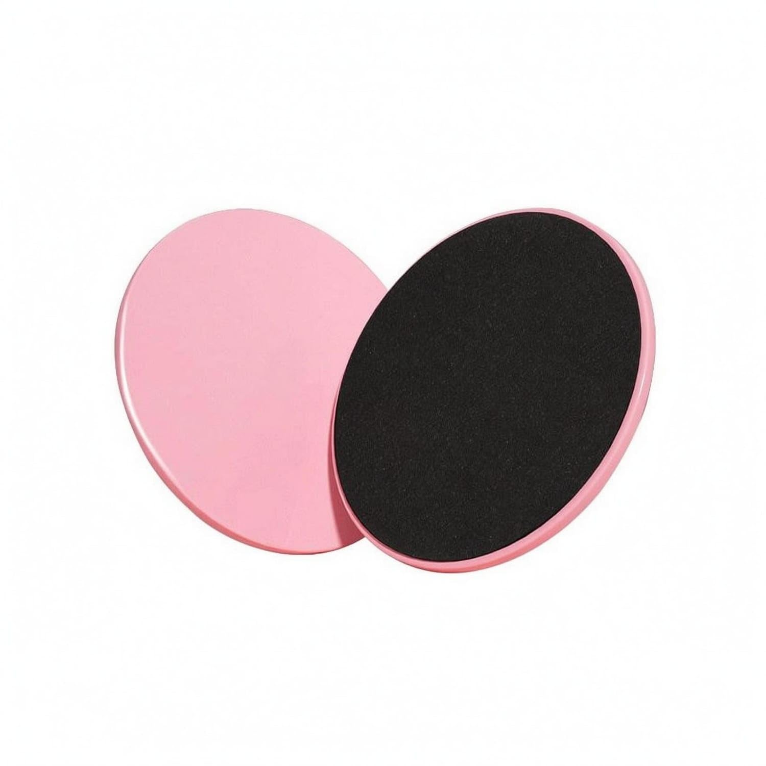 Lightweight Fitness Sliding Discs Compact Core Training Discs Round Workout Slider Disc Double-Sided for Indoor Floors, Basic - Monet Pink-image-48