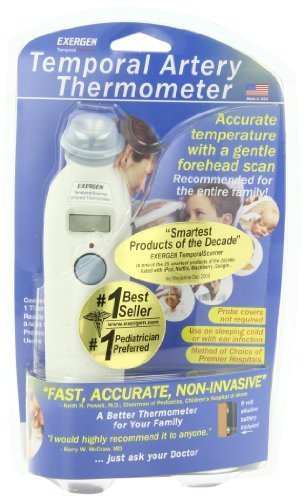 Exergen Thermometer, Temporal Scanner 1 thermometer by Exergen Corporation