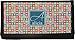 Retro Squares Canvas Checkbook Cover (Personalized)