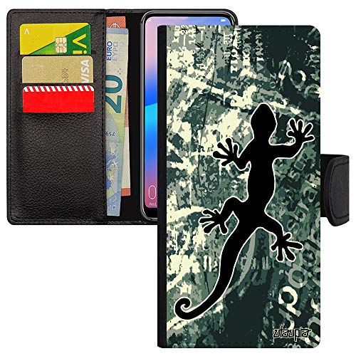 Coque Redmi Note 9 Pro Portefeuille Antichoc au Motif Salamandre Personnalisé