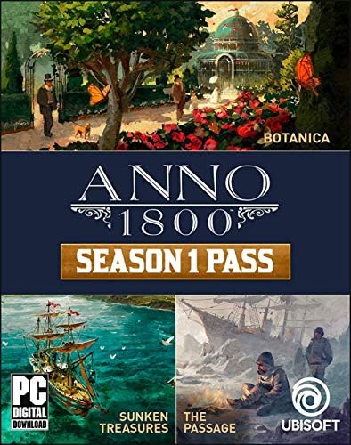 Amazon Com Anno 1800 Season 1 Pass Pc Code Ubisoft Connect Everything Else