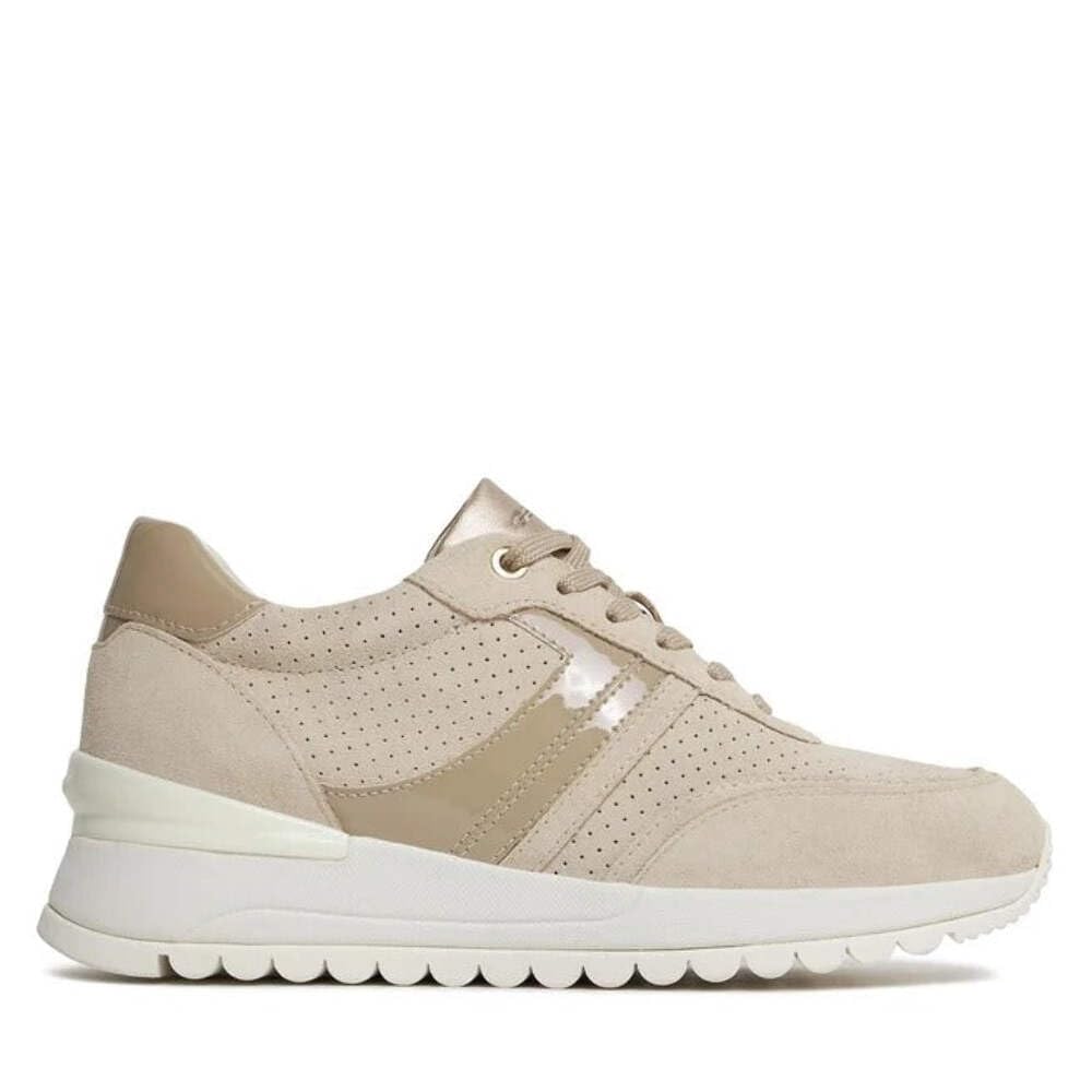 Geox Women's D Desya ASneaker, Lt Taupe, 7 UK
