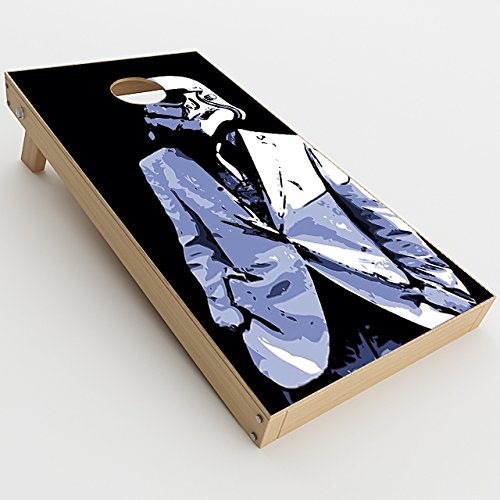 Skin Decal Vinyl Wrap for Cornhole Outdoor Board Game Bag Toss (2 x Pcs. Skins only) / Pimped Out Storm Guy