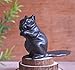 EatingBiting Vintage Cast Iron Stop Decorative Chipmunk Squirrel Door Stop Stopper Ornament Figurines Wedge to Stop Bedroom Bath and Exterior Doors All Floor Surfaces Home Office Commercial Industrial