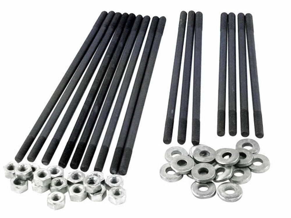 8mm Head Stud Set, Stock Length, Chromoly, Compatible with Dune Buggy