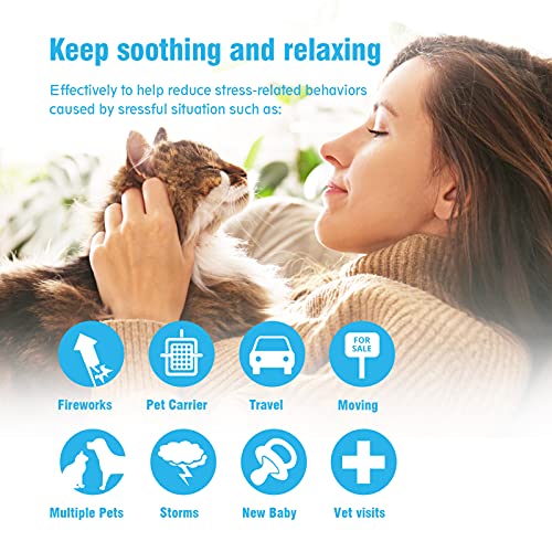 Kaspiu 3 Pack Calming Collar for Cats Pheromone Calm Anxiety Collar for Cats and Kittens Stress Reliever Relaxing… - Image 4