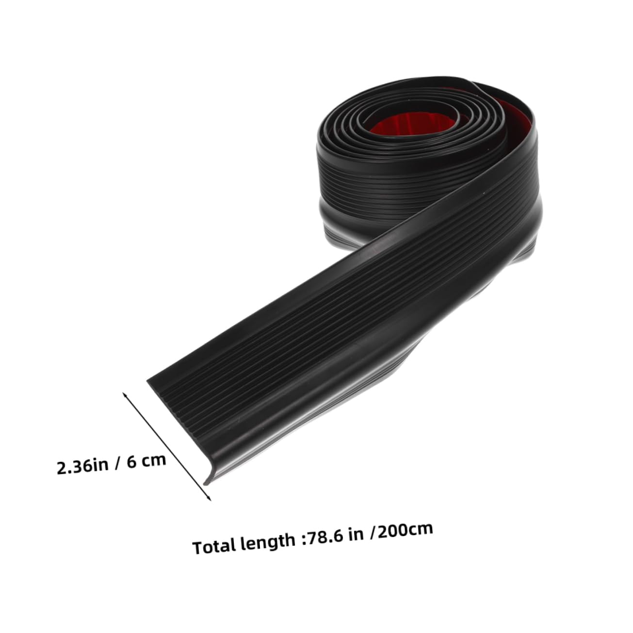 3 Rollos Alfombrilla antideslizante para escaleras peldaños antideslizantes tiras de escalera no Adhesivo antideslizante para escaleras peldaño de la escalera de polivinilo HOMSFOU