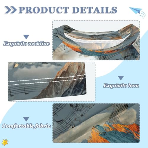 Boys Short Sleeve T-Shirts Wolf Music Note Rashguard Kids Swim Shirts Sun UPF 50+3