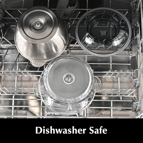 2L Electric Food Processor & Meat Grinder with Stainless Steel Bowl - Image 6