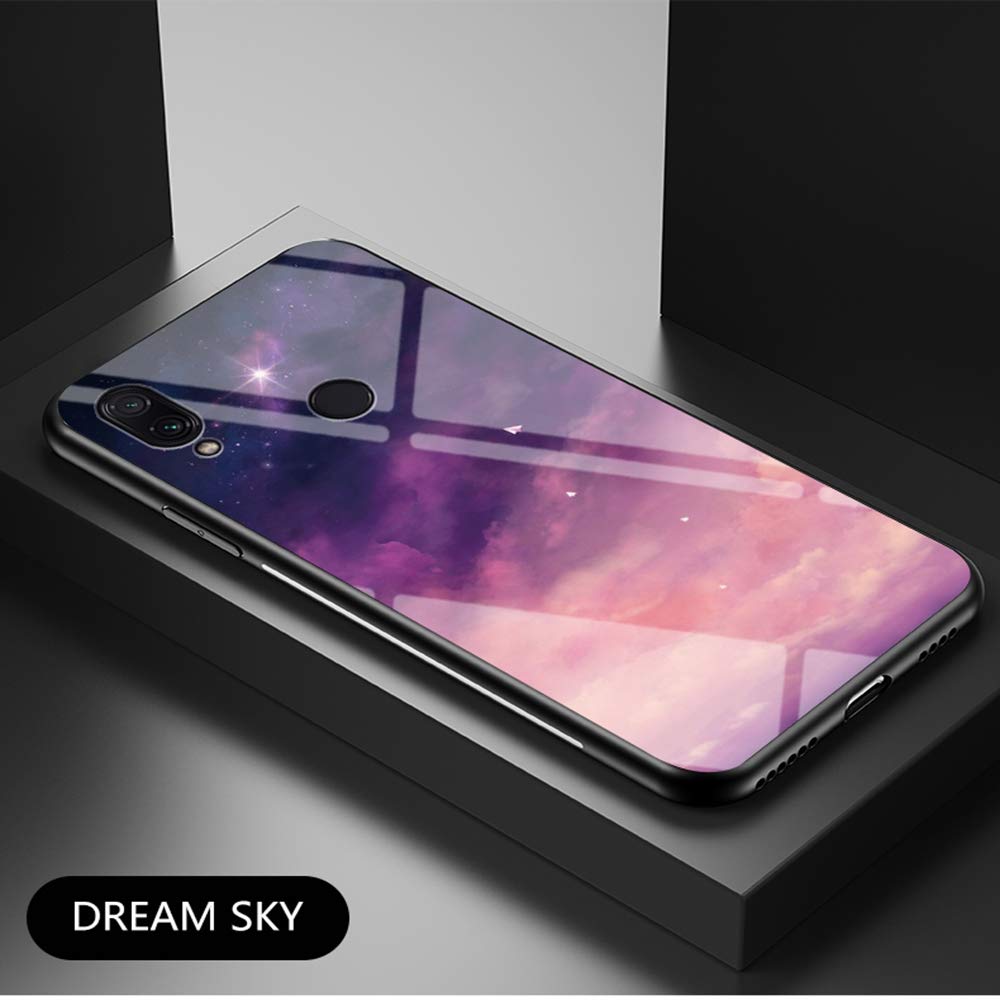 MadBee Cover Per Redmi Note 9 Pro Max: Ibrida Con Paraurti Morbido E Retro In Vetro Temperato (Include Pellicola)