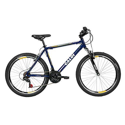 Bicicleta Lazer Caloi Commander Aro 26 Quadro Alumínio Azul