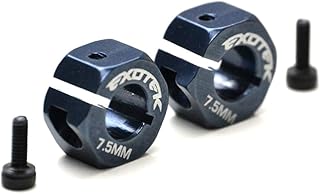 Exotek 1895 Hex Set 7075 7.5mm Wide +3mm (2) : Tekno EB410 / ET410