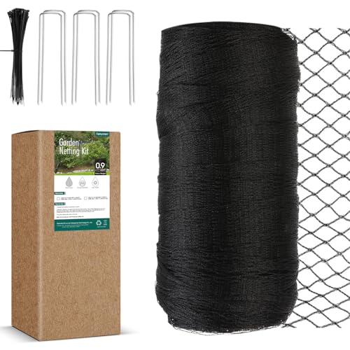 Bird Netting for Garden, Fetanten 26 x 50 FT Netting for Garden Protection