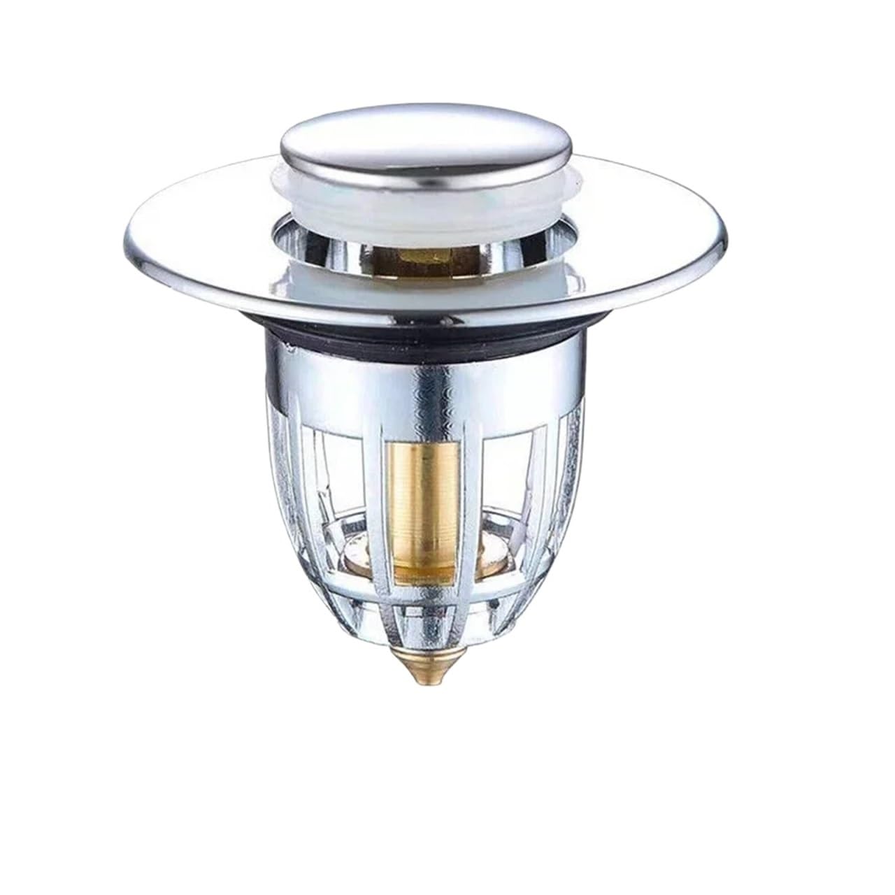 4pcs Bathroom Sink Plug Stopper Wash Basin Core Bounce Up Drain Filter Shower Kitchen Bathtub for Bathroom
