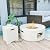 HOMPUS Outdoor Propane Fire Pit 40,000 BTU 28-inch Round Concrete Natural Gas Fire Table Outside Smokeless Firepit Furniture with Tank Cover,Lava Rocks and Rain Cover for Garden,Deck,Backyard