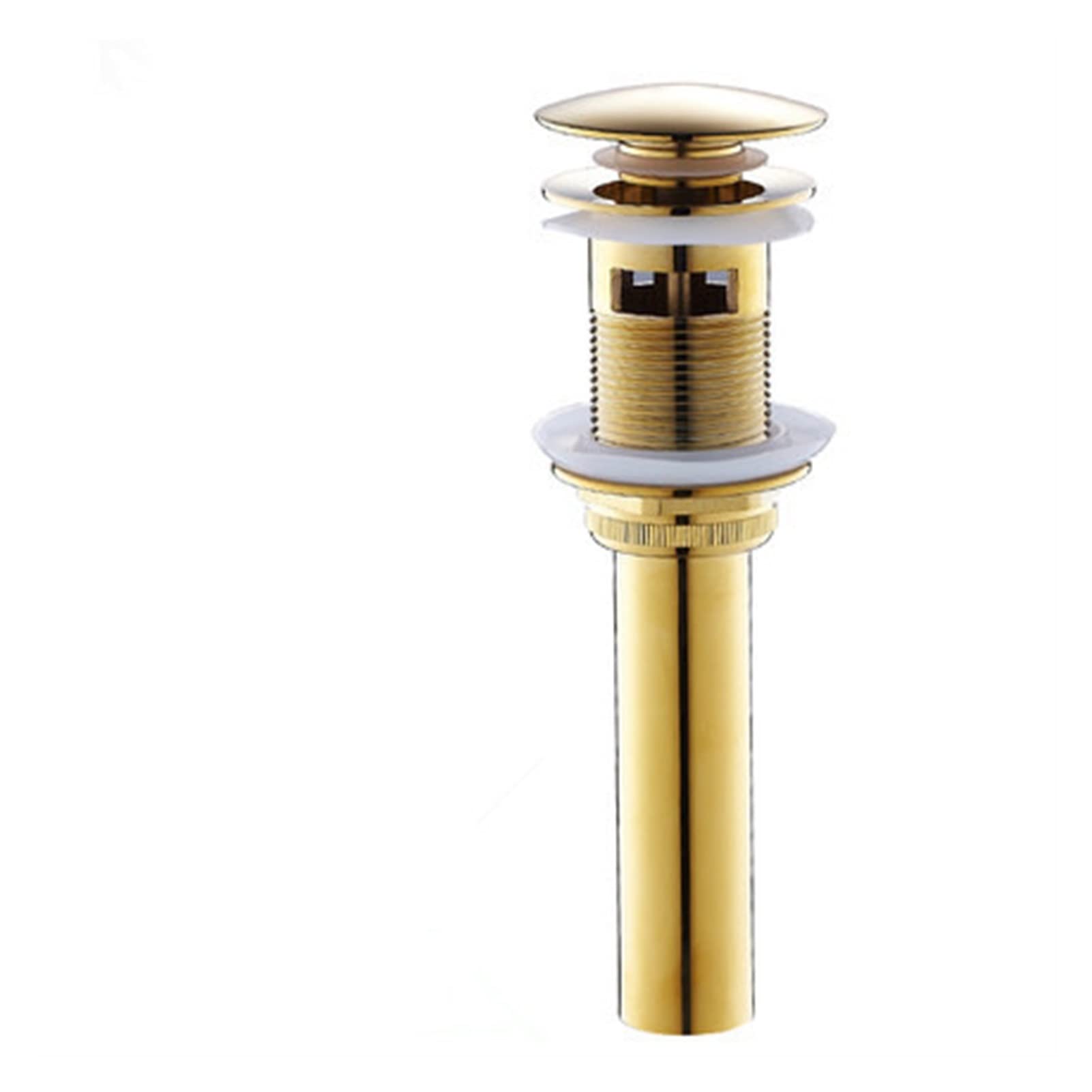 ZQFHSX Brass Bathroom Faucet - Deck Mounted Hot & Cold Water Mixer Tap for Kitchen Stylish Finish