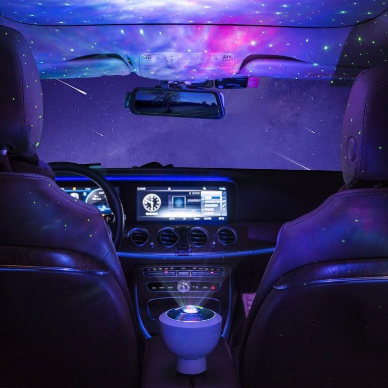 Image of LED Aurora Sky Projector Sky Projector Night Light with Bluetooth Control Sound Control Water Patter