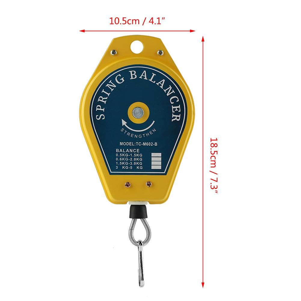 0,5-1,5 Kg Federzug, Spanner Elektrischer Haken Lastlager Einziehbarer Federzugwerkzeug Halterung Hängender Halter, Für Fabrikspielzeug, Teile Montagelinie