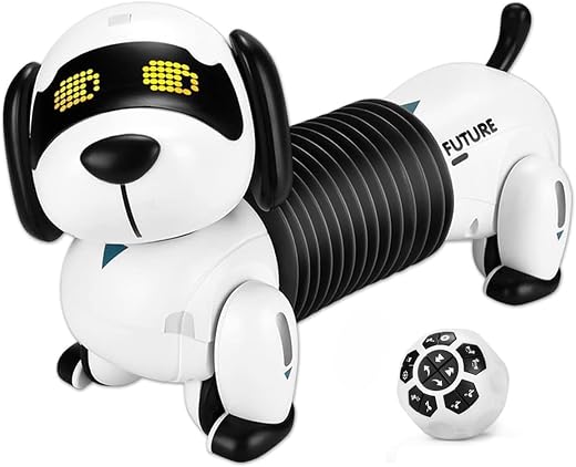 Maruti Interactive Dancing, Singing, Programmable, Voice &amp; Touch Sensor Smart Robot Dog Toy for Kids, RC Robot Dog Toys– S