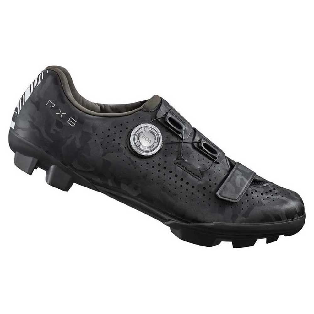 SHIMANO Men's Biking Cycling Shoes, Black/White, 9 AU