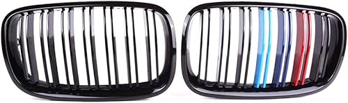 Miniatura 4 de Riñón de parrilla frontal de M-Color para BMW X5 X6 E70 E71 2008-2014
