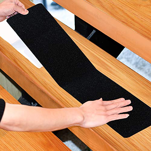 6x30 (20-Packs Black) Anti Slip Tape Outdoor Stair Treads Non-Slip Non Slip Tape