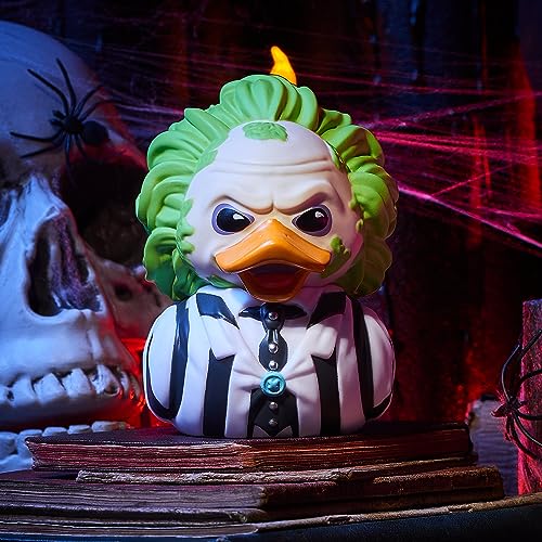 TUBBZ Boxed Edition: Horror - Beetlejuice Cosplaying Rubber Duck Vinyl Figure, Beetlejuice (Boxed) - Image 3
