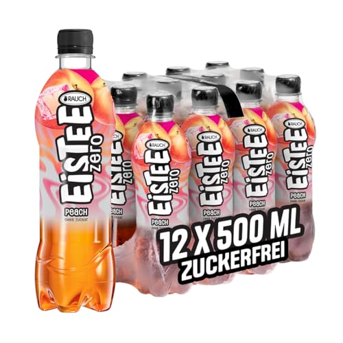 RAUCH Eistee Zero Pfirsich, 12er Pack (12 x 500 ml)
