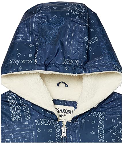 OSHKOSH B'GOSH Girls' Midweight Fleece Lined Windbreaker Jacket2
