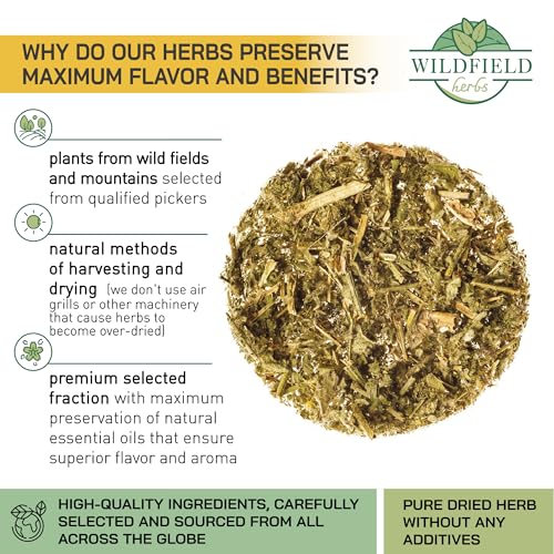 Image of 30 Bags Agrimony Herb Dried Cut Agrimony Flower Tea (Agrimonia Eupatoria L.) - 30 Count 2g Tea Bags Agrimonia Flor De Hierba De San Guillermo