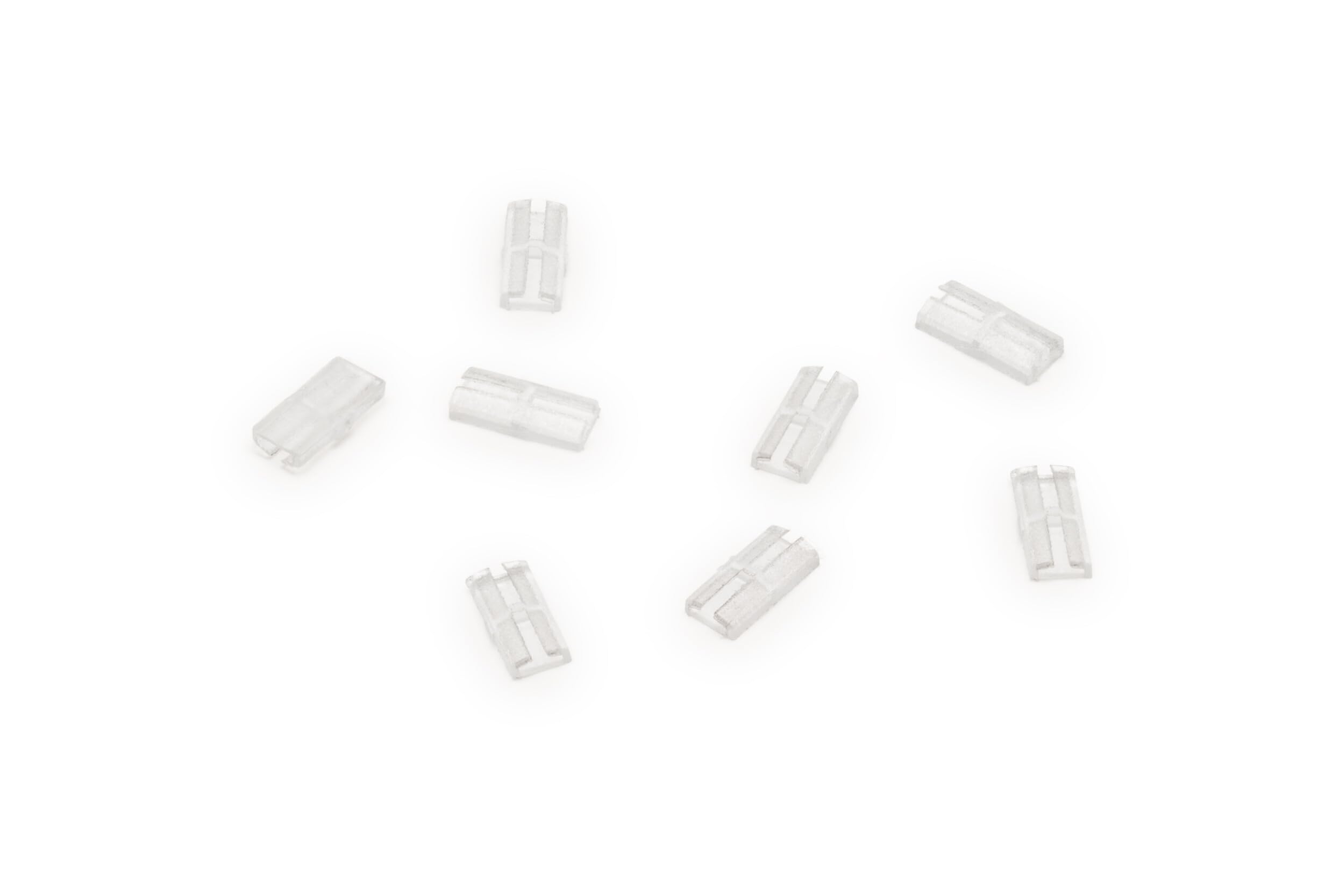 Hornby TT:120 TT8042 Isolating Fishplates Railway-Accessories, Clear