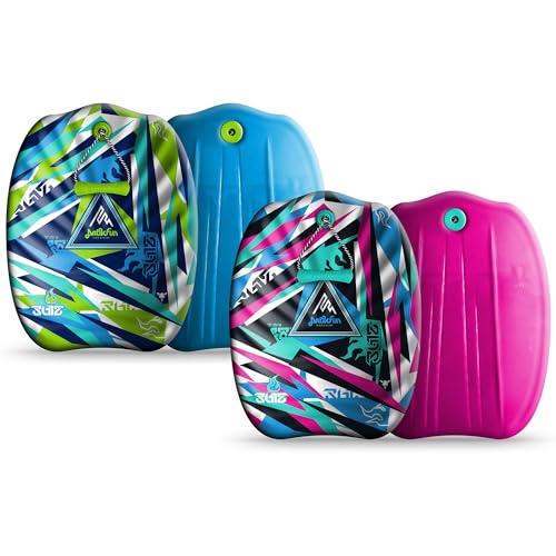Artikfun 24in Junior Sled Two Pack| Graphic top Deck with High Density Slick Bottom | for Youth and...