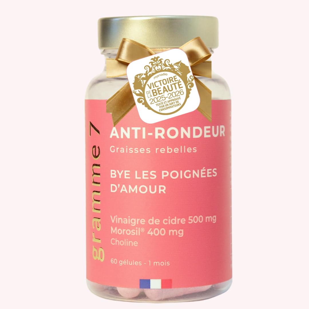 Morosil® 400 mg - Brûleur de Graisse Puissant - Vinaigre de Cidre 500 mg - Choline - Perte de Poids & de Graisse Abdominale - 60 Gélules - Vegan - Fabriqué en France