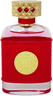 Jo Milano Paris Zodiac Aries Eau de Parfum, 3.4 FL OZ, 100 ML, Red and Gold