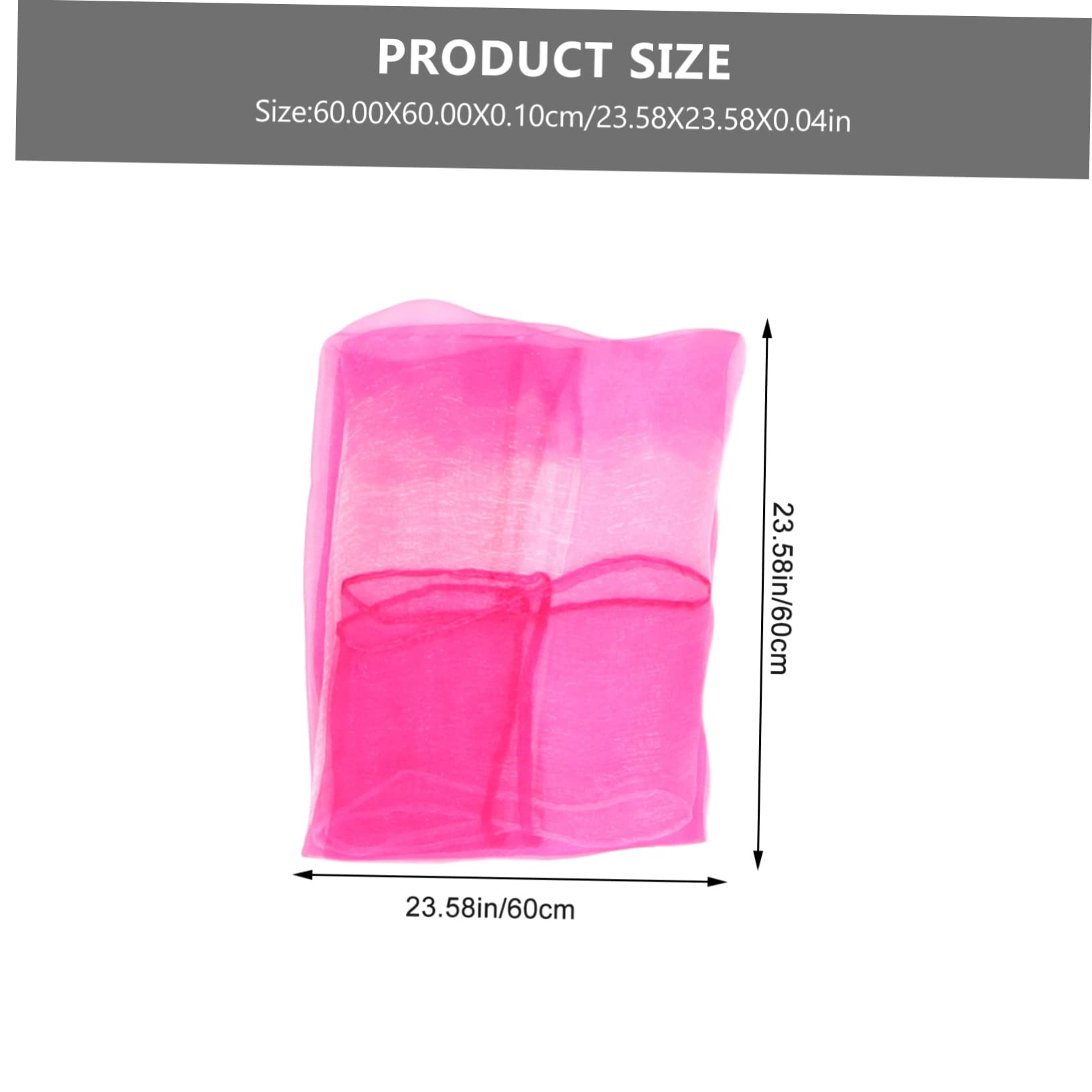 Écharpe Dégradée pour Garçon et Filles Confortable et Légère en Velours 30 Pièces, Foulard Créatif pour Danse et Maternelle Couleur Aléatoire