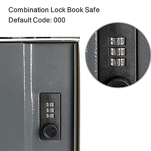 Jssmst Diversion Book Safe With Combination Lock, Secrect Hidden Safe Lock Box For Home Office Code Lock Money Box High Capacity, 9.5 X 6.2 X 2.2 Inch, Smbs019 Marilyn Monroe Bundle With Route 66 #TOP3