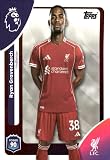 2025-26 TOPPS PREMIER LEAGUE #169 RYAN GRAVENBERCH LIVERPOOL FC SOCCER OFFICIAL TRADING CARD OF SOCCER