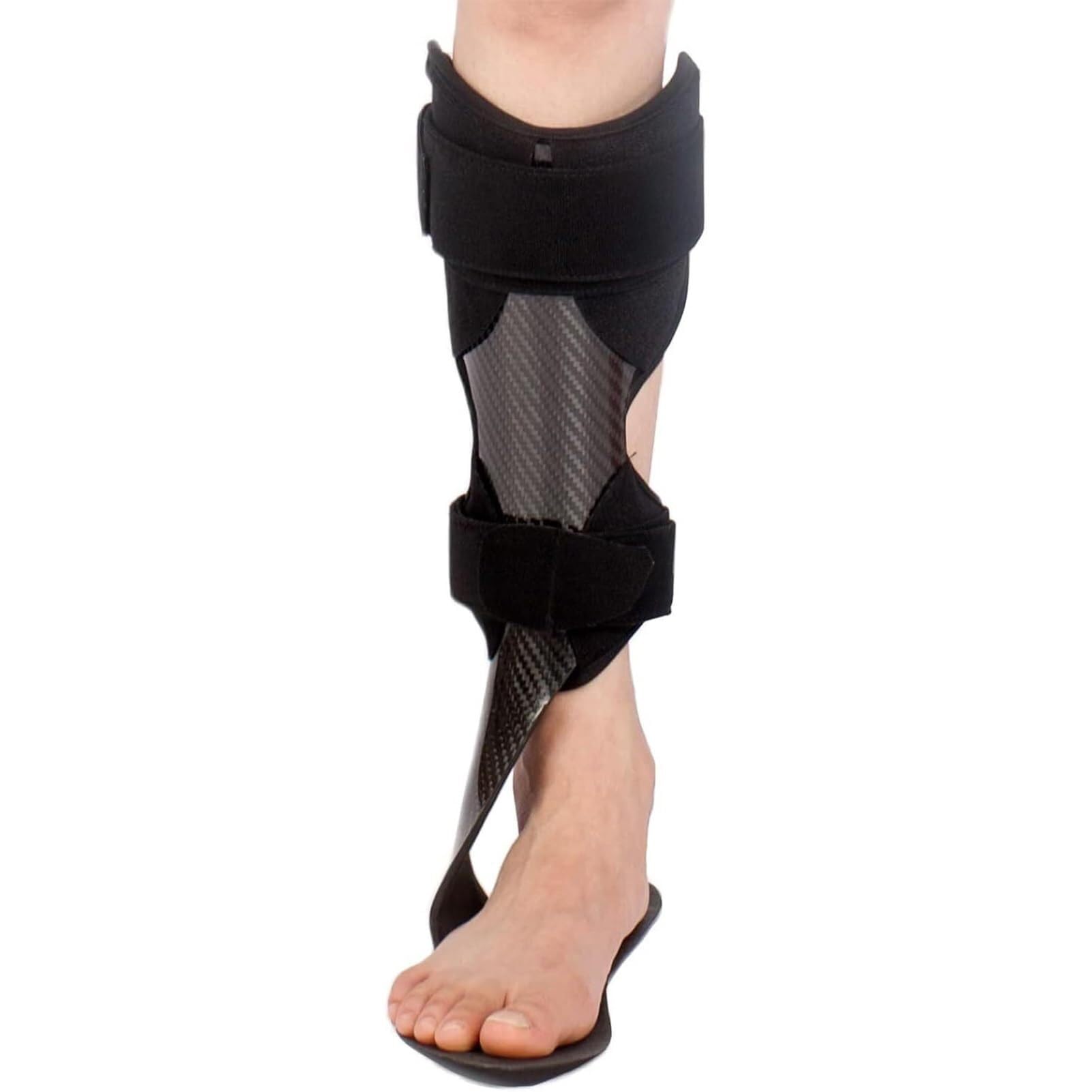 Genérico Férula AFO para pie caído, para Deporte y Caminar a Diario, con Fibra de Carbono, Modelo CJDW929 (Right M)