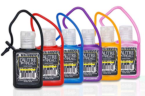 Antibacterial Travel Hand Sanitizer Gel with Aloe Vera by L'AUTRE PEAU Γ’β¬β Citrus Scented Jelly wrapped Square Pocket Hand Cleaner with Travel Strap (6 Pack, Black,Red,Blue,Purple,Yellow,Pink) Antibacterial Travel Hand Sanitizer Gel with Aloe Vera by L'AUTRE PEAU Γ’β¬β Citrus Scented Jelly wrapped Square Pocket Hand Cleaner with Travel Strap (6 Pack, Black,Red,Blue,Purple,Yellow,Pink)