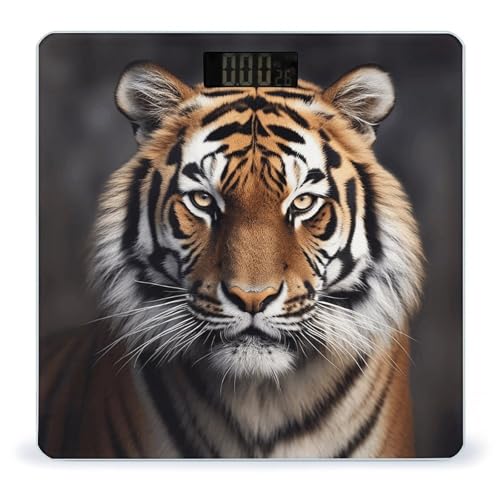 Báscula Digital de Peso Corporal Tiger Precision miniatura 1