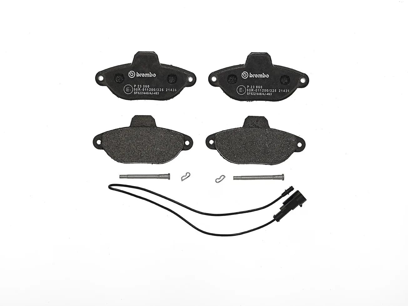 BREMBO KIT DISCHI + PASTIGLIE FRENO ANTERIORE PER FIAT 500 (2ª SERIE) 1.2 / GPL DAL 2007