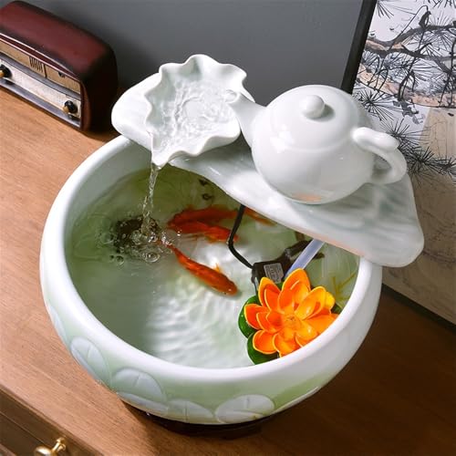 Fontaine de table moyenne pour bureau et maison - Décoration zen