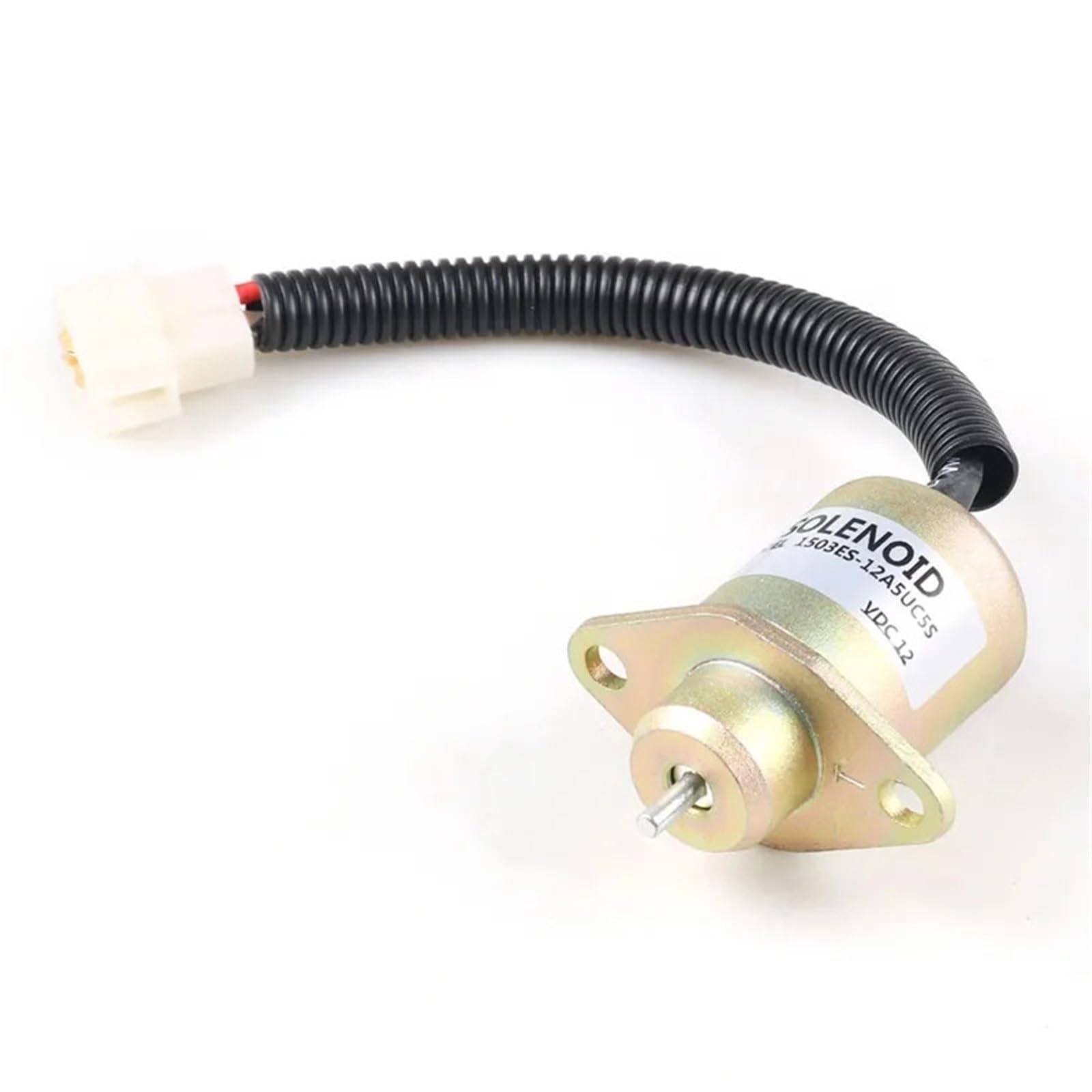 Hdrtcbu One Color Solenoid Valve For Kubota 05 Series D905 D1005 V1205 V1305 Fuel Shut Off Solenoid Fuel Stop Solenoid