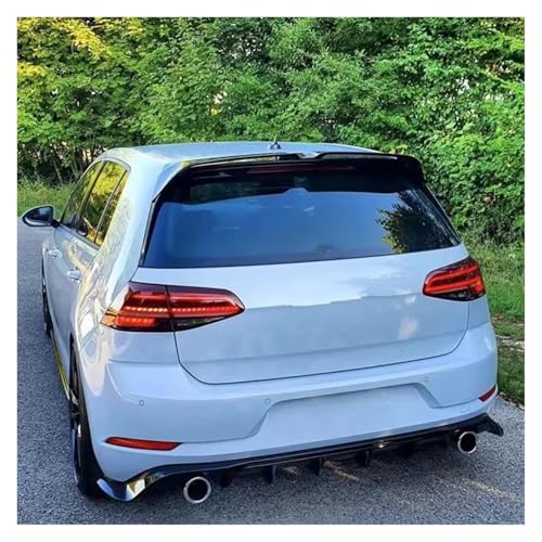 Diffuseur arrière Golf MK7.5 GTI lèvre arrière look rassemblement auto