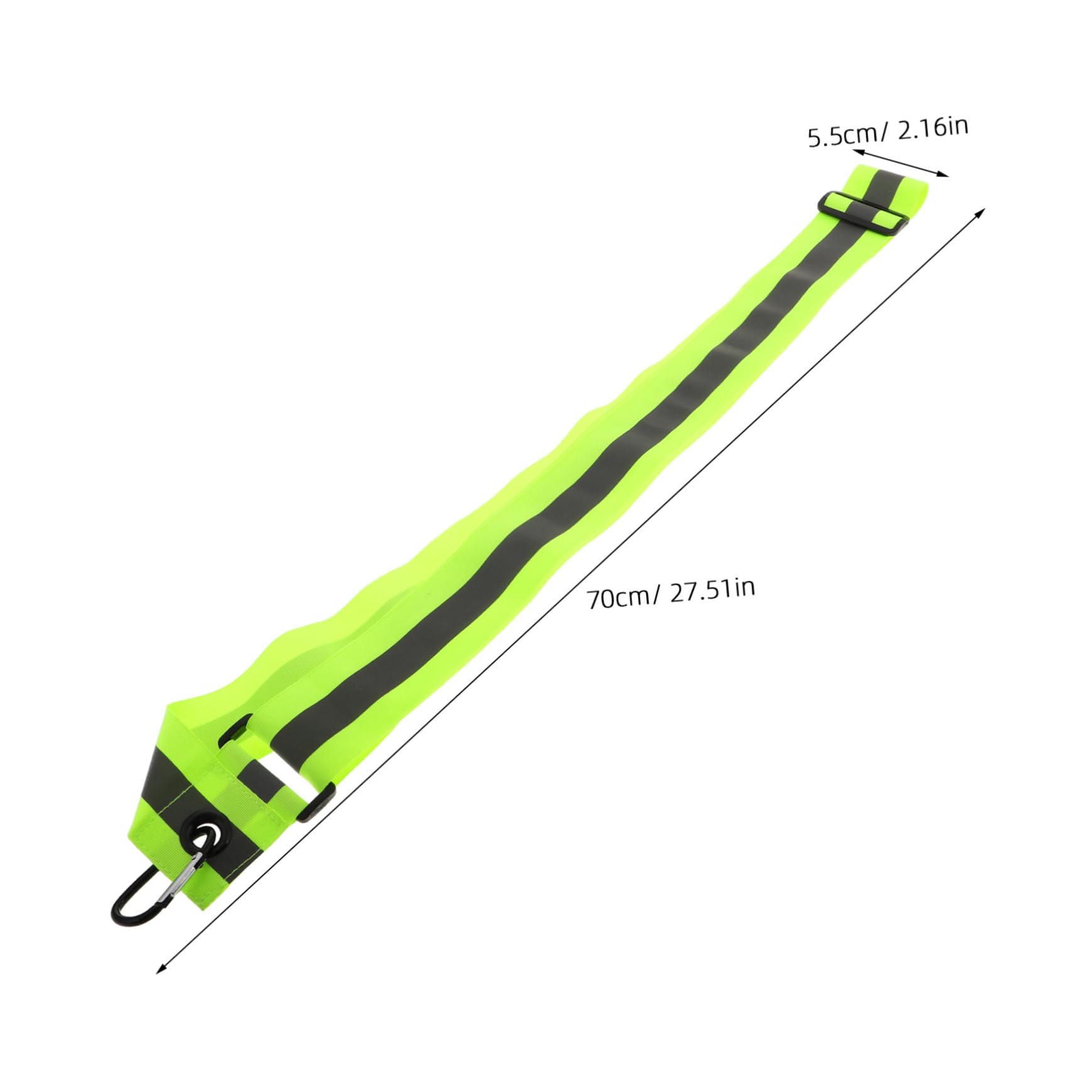 Mipcase Portable Reflective Belt for Night Running High Visibility Sports Strap for Outdoor Activities Cycling Walking and More Multifunctional Running Gear for Safety