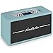 Produktbild Audizio Tune60, DAB Radio mit Bluetooth Lautsprecher, Fernbedienung, FM, 40 Watt, Batterie- Netzbetrieb, LCD, 20 Speicherplätze, USB/TF, AUX, Wecker, Leder Vintage DAB+ Radio Blau