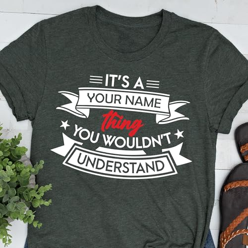Custom Name It's a Thing You Wouldn't Understand Shirt Personalized T-Shirt Customized Family Trip Shirts Family Reunion Tee3