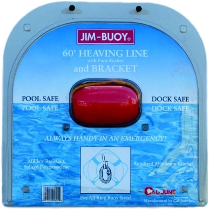 800-60 Heaving Line and Bracket - 60', Yellow