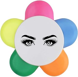 Azeeda 'Pretty Eyes' Flower Shape Highlighter...